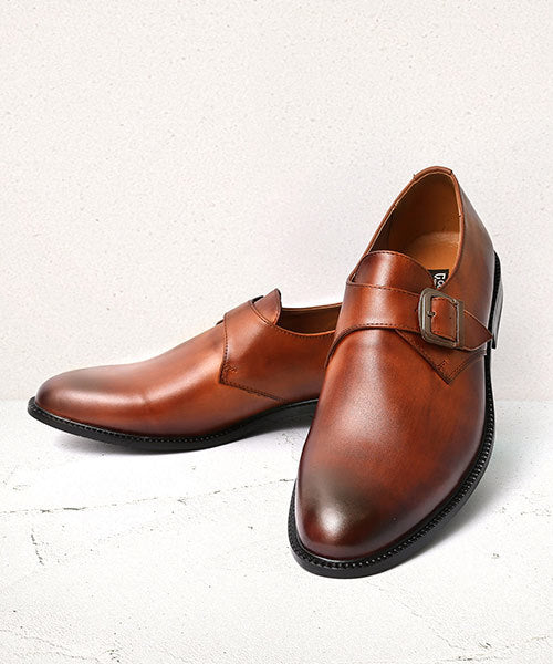 GUIONNET】BUSINESS SHOES SINGLE MONK STRAP BS104 ビジネスシューズ – Guionnet  Official Store