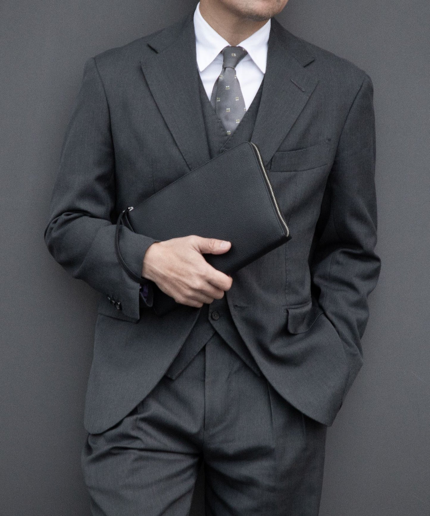 ドライグレイン クラッチバッグ