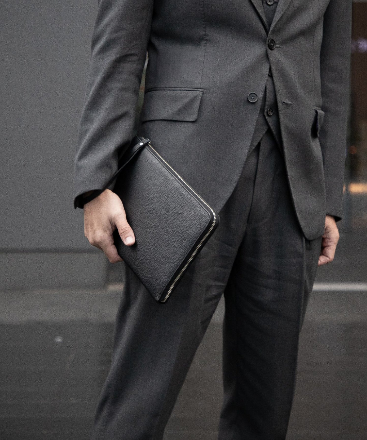 ドライグレイン クラッチバッグ