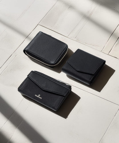 Pitter-patter trifold wallet