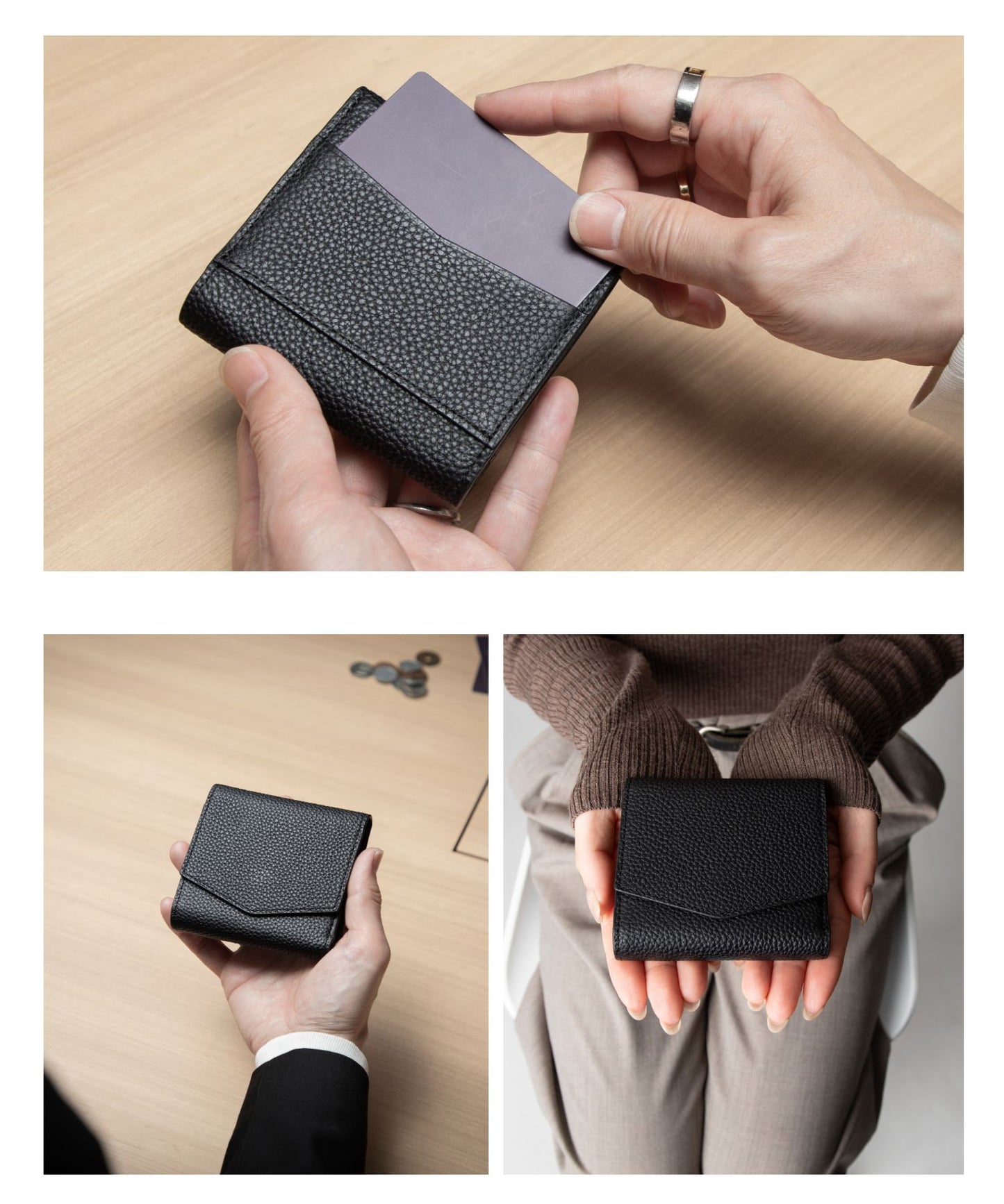 ドライグレイン ロールウォレット