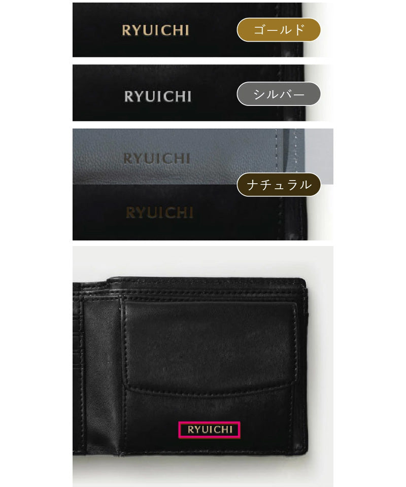 zen  新品   モノグラム 折財布 ソフトシュリンクレザー 二つ折り財布（財布） | TAKEO KIKUCHI