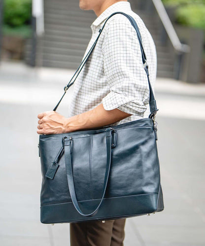 leather tote