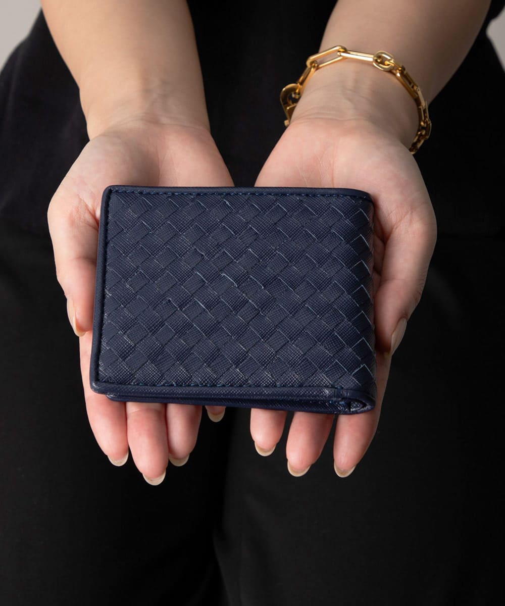 Saffiano Tiny Tile Bifold Wallet