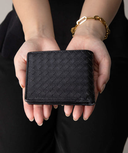 Saffiano Tiny Tile Bifold Wallet