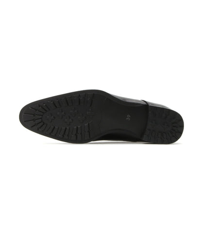 Outer feather U tip business shoes