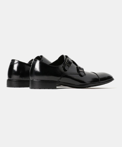 double monk business shoes